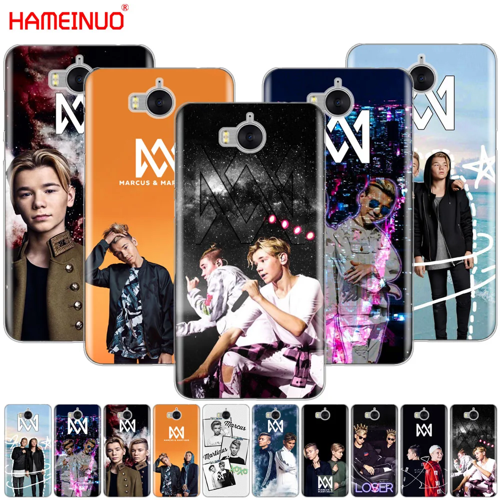 

HAMEINUO Marcus & Martinus cell phone Cover Case for huawei honor 3C 4X 4C 5C 5X 6 7 Y3 Y6 Y5 2 II Y560 2017