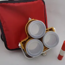 Тройная Призма 0/-30 мм офсетная система с сумкой для общей съемки станции