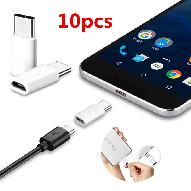 Новый адаптер для LG G5/Nexus 6 P/5X/Oneplus 2 USB-C Type-C на Micro USB передачи данных 1 шт. l1027 #2 |