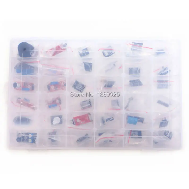 

2018 Sale Special Offer Raspberry 37 In 1 Box Sensor Kit For Starters Brand Stock Good Quality Low Price