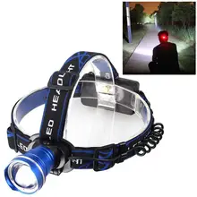 3000лм масштабируемый T6 светодиодный перезаряжаемый головной Фонарь налобный фонарь APJ