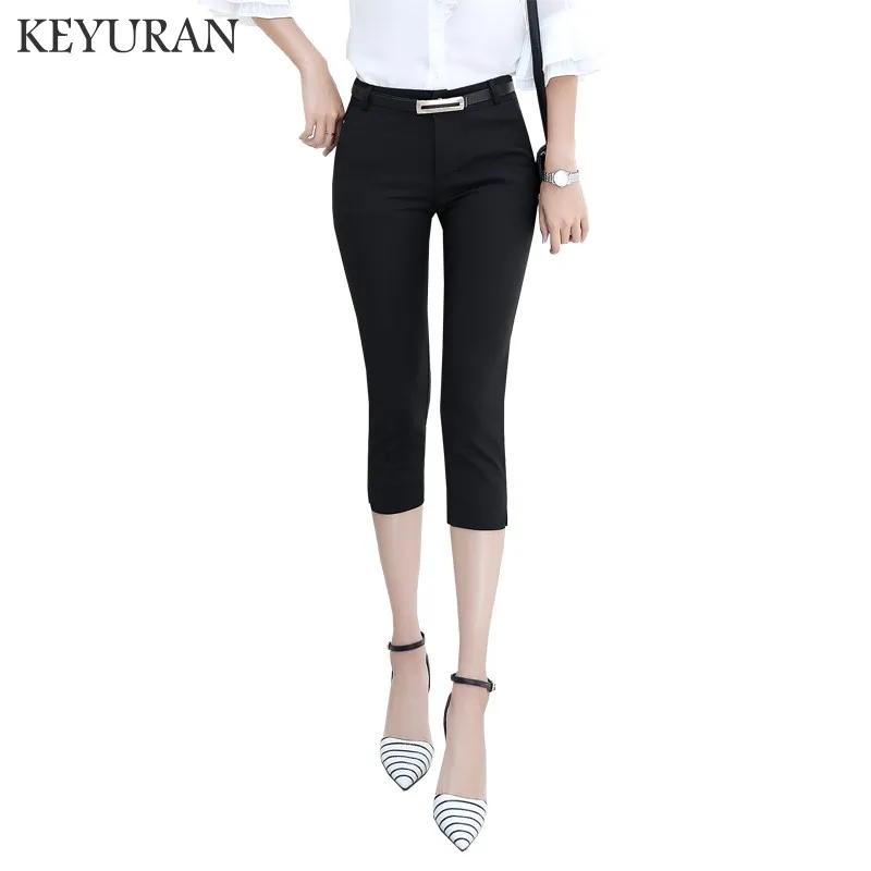 2019 New Summer Fashion Casual Women Pencil pants Slim Cotton Skinny