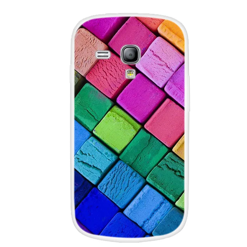 Чехол для samsung Galaxy S3 Mini i8190 мягкий чехол для телефона силиконовый милый чехол с рисунком S3mini GT-i8190 чехол Прозрачный бампер из ТПУ - Цвет: as picture