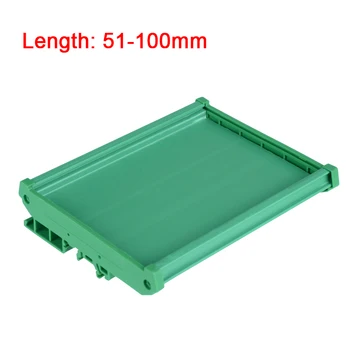 

UM90S PCB length 51-100mm PLC enclosure PCL case profile panel mounting base PCB housing PCB DIN Rail mounting adapter