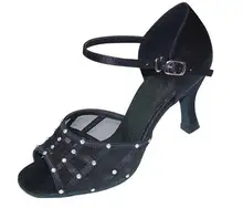 HXYOO Women Dance Shoes for Latin Ballroom Salsa GM039