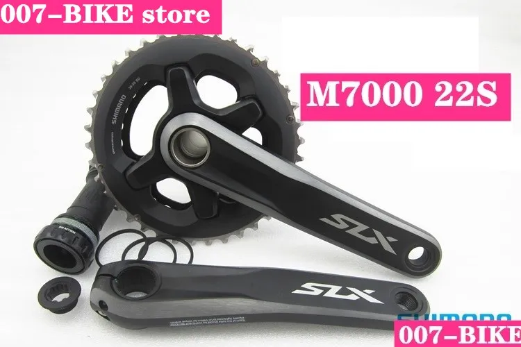 SHIMANO DEORE SLX FC M7000 HOLLOWTECH II Crankset M7000 2x11-Speed 26-36T 28-38T 170MM 175MM