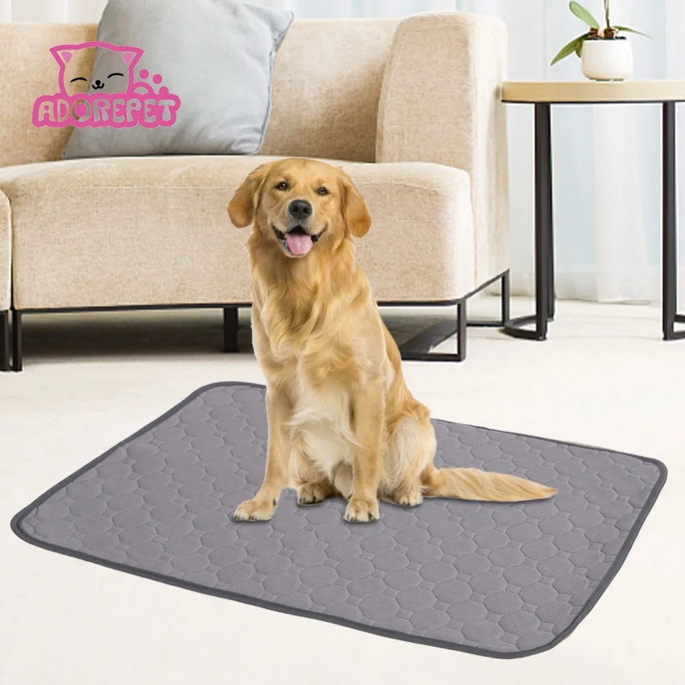 

Washable Pee Pads Diaper for Dogs Pet Cat Puppy Potty Training Pads, Reusable Whelping Pads Bed Sofa Mattress Protector Cover