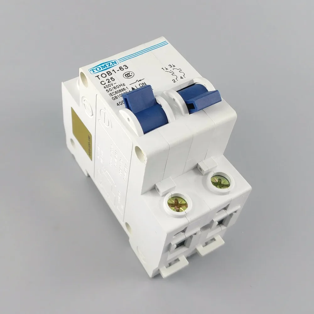 

1P 25A MTS Manual transfer switch Circuit breaker MCB 25 Ampere 50HZ/60HZ 400V~