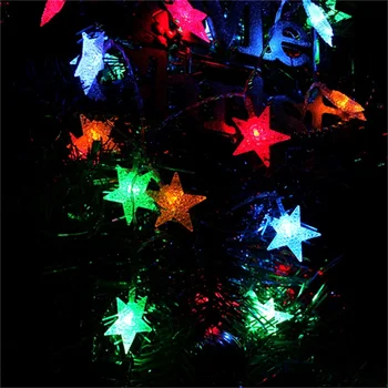 

2M 20LED Mushroom String Light Lamp With Battery Box Garden Party Decor