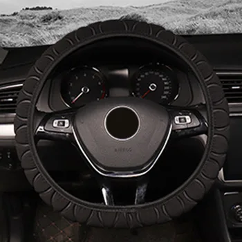 

Auto Car Steering Wheel Cover Anti-skid Breathable Car Interior Styling Accessories Fit For 36-40cm Steering Wheel 2020 New