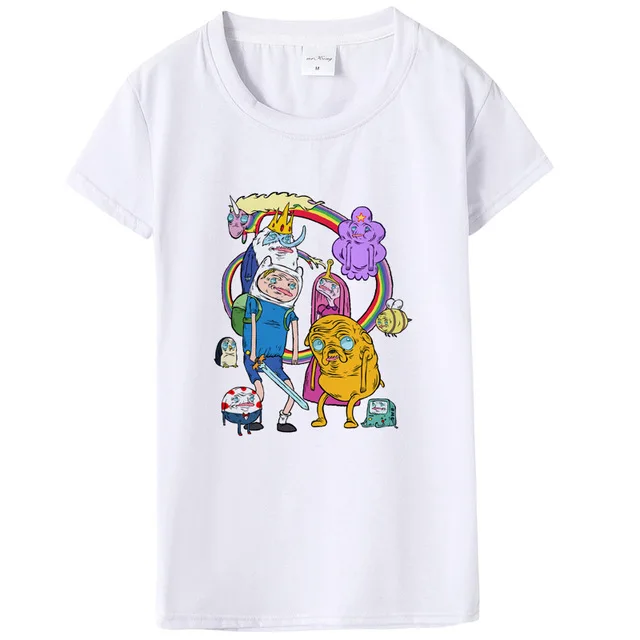 New-2018-Adventure-Time-T-Shirts-Women-Short-Sleeve-O-Neck-Animation-Girl-T-shirt-Finn.jpg_640x640 (2)