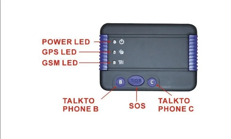 CCTR-620+ ЧУВСТВИТЕЛЬНЫЙ мини gps шпионский трекер персональное устройство слежения без коробки