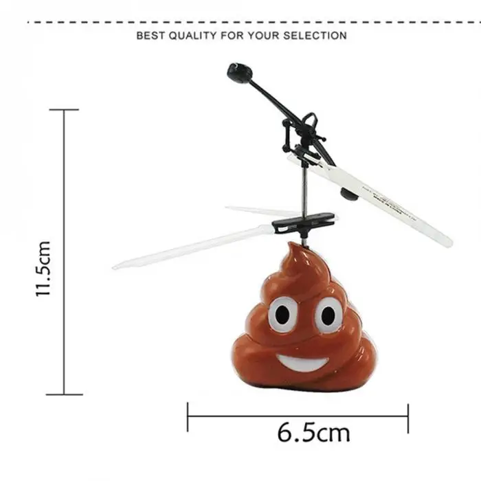 Poop в форме Летающий парящий инфракрасный датчик на ручном управлении плавающий полет детские игрушки подарки FJ88