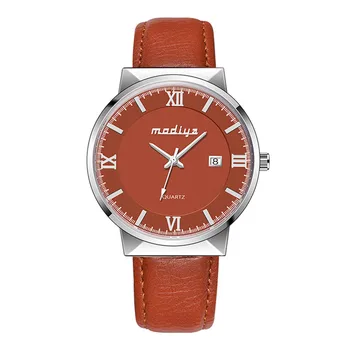 

2018 New Popular Watch Men Quartz-Watch 3ATM Waterproof Male Minimalist Belt Leather Strap Watches High Quality