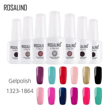 

ROSALIND Gel 1S New 15ml Gel Varnishes Primer Nail Design Nail Art Beauty Manicure UV LED Soak Off Nail Gel Polish 1323-1532