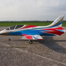 RC airplane turbine jet Avanti