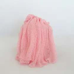 40 см x 150 см детская эластичная вязаная пеленка реквизит для фотосессии новорожденный текстурированный свитер обертывание ткани реквизит