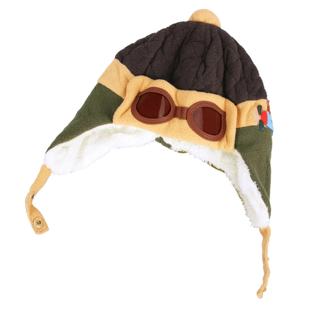 12 Months to 4 Years Baby Winter Hat Cool Boy Girl Kids Aviator Warm Cap Beanie