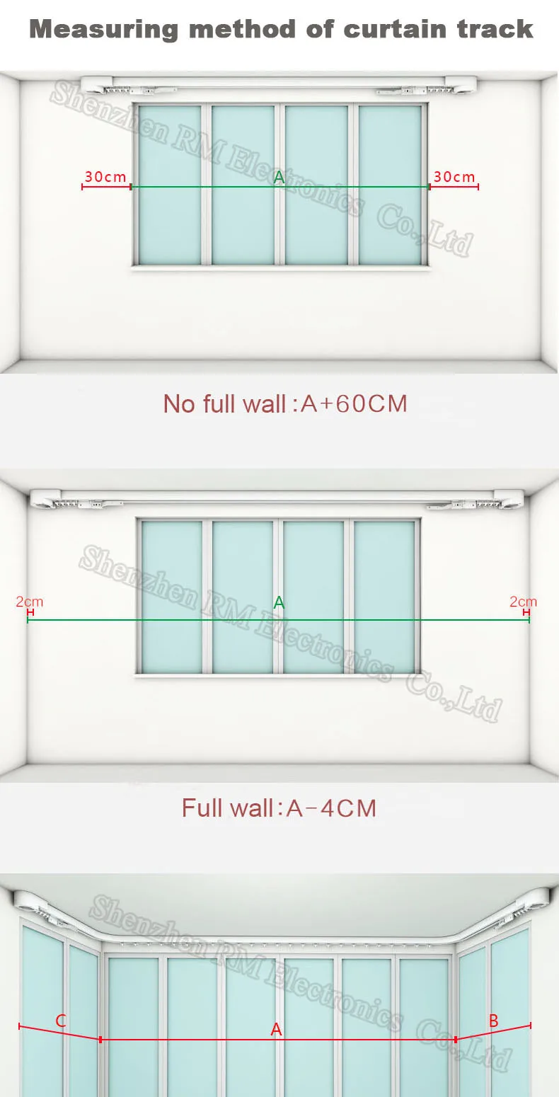 Высокое качество супер тихий электрический шторы трек для Xiaomi Aqara и контроллер штор dooya, автоматическая занавеска Rail Системы умный дом