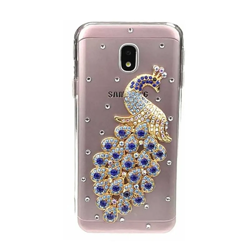 DIY для Samsung Galaxy A9 A7 2018 алмазные 3D чехлы Чехол J5 J2 J7 Grand Prime Pro A8 A6 Plus Note 8 9 Neo M20