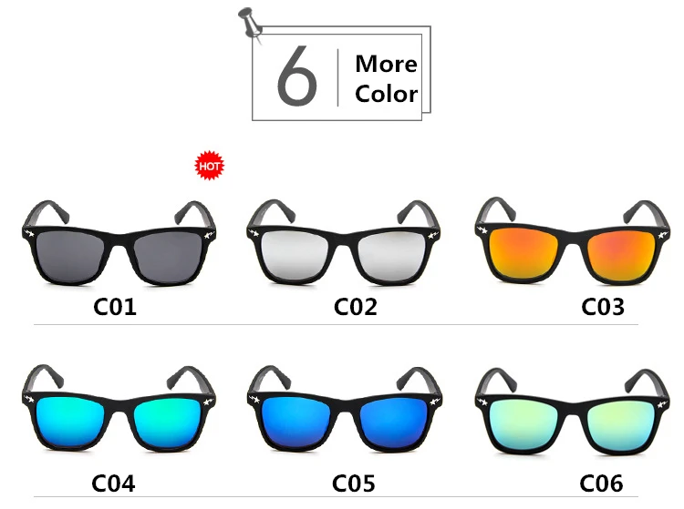 Детские солнцезащитные очки новые модные квадратные детские солнцезащитные очки для мальчиков и девочек очки с квадратной оправой детские очки для путешествия 6 цветов на выбор UV400