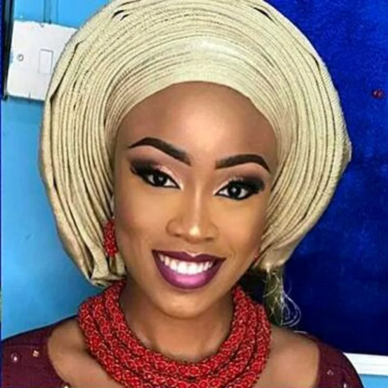 

4UJewelry Fine Jewelry Sets African Beads Nigerian Necklace Set of Jewelry Layers Red & Gold Jewellery Gift For Bridal Women