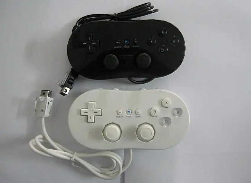 

NEW Classic ABS Controller Gamepad Joystick for Nintendo Wii Black/White