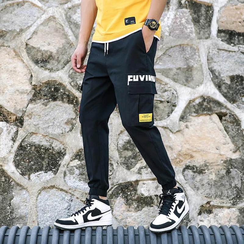 Spring hip hop pants thin section letters nine pants loose casual sports wild overalls pants youth trousers free shipping Spring hip hop pants thin section letters nine pants loose casual sports wild overalls pants youth trousers free shipping