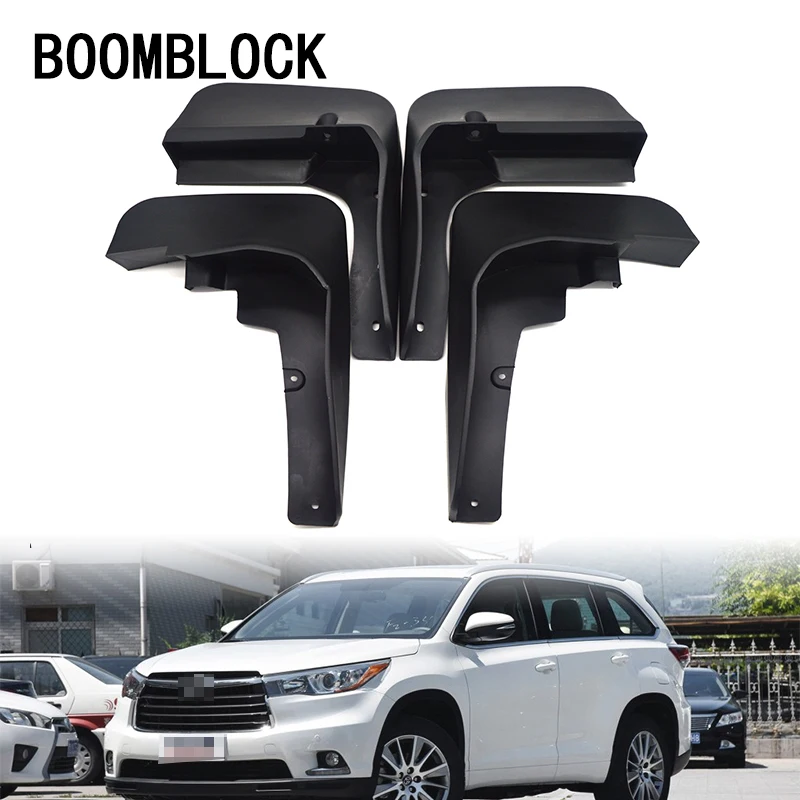 4pc Car Front Rear Mud Flaps Mud Flap Mudguards Fender For Toyota 