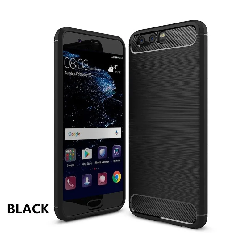 

Luxury Soft Carbon Fiber TPU Cases for Huawei Mate 10 9 8 P8 P9 p10 Nova 2 PLUS lite Case Shockproof Coque Capa Fundas Cover