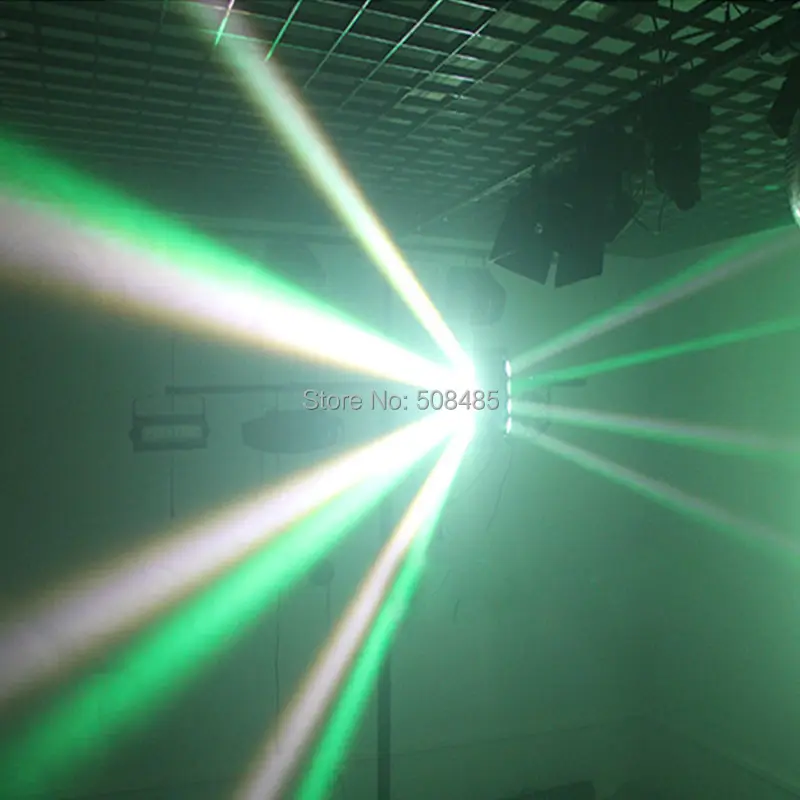Светодиодсветильник лампа паук 8*10 Вт 8 глаз DMX512|light dj|moving head lightbeam light |