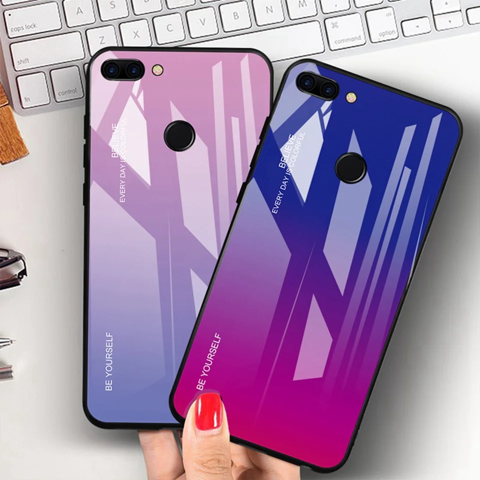 Glass Case For Xiaomi Mi 8 Lite 9 SE Mi A2 Lite A1 Max Mix 3 2s Cover Pocophone F1 Case for Xiaomi Redmi Note 7 6 Pro 5 Plus 6A (11)