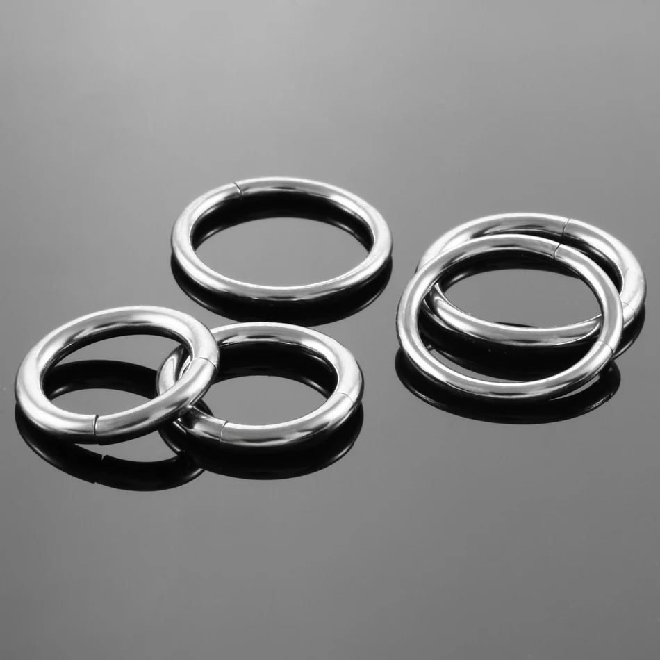 1 предмет; Лидер продаж G23 Титан сегмент в плену кольцо серьга для пирсинга губ нательное пирсинг-кольцо ювелирных изделий Модный пирсинг украшения для носа и тела