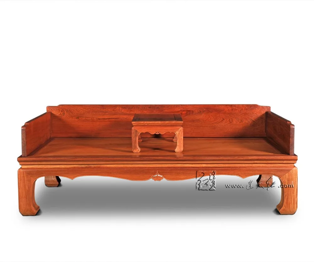 Home Living Room Furniture NEW China Classic Carved Rosewood Arhat Bed Solid Wood Long Chair Beauty Couch Double Sofa Single bed Home Living Room Furniture NEW China Classic Carved Rosewood Arhat Bed Solid Wood Long Chair Beauty Couch Double Sofa Single bed