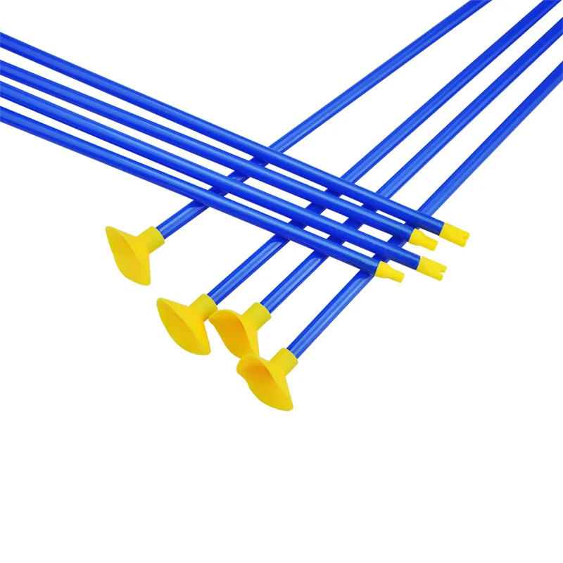 6 Pcs/12 Pcs/24 Pcs Archery Children Sucker Arrows Environmentally Friendly Plastic + Rubber No Lethality Safety Accessories