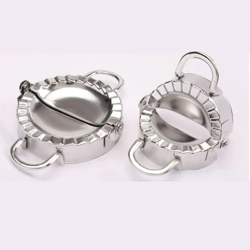 

Stainless Steel Dumpling Maker Wrapper Dough Cutter Dumpling Mould