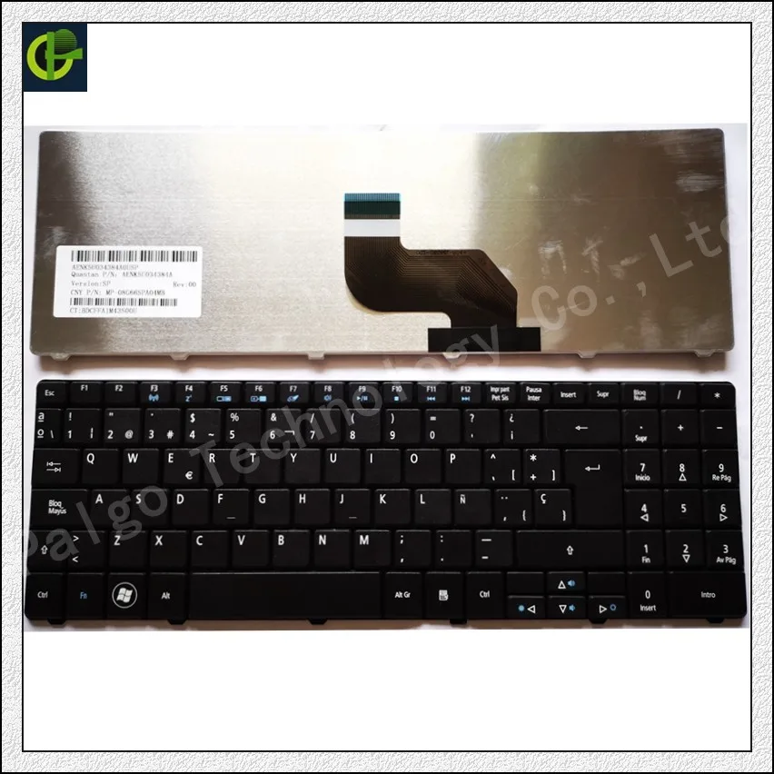 

Spanish Keyboard for DNS Medio E7200 E7220 P6625 E7221 P6627 0150991 0154744 SP fit Latin LA laptop keyboard