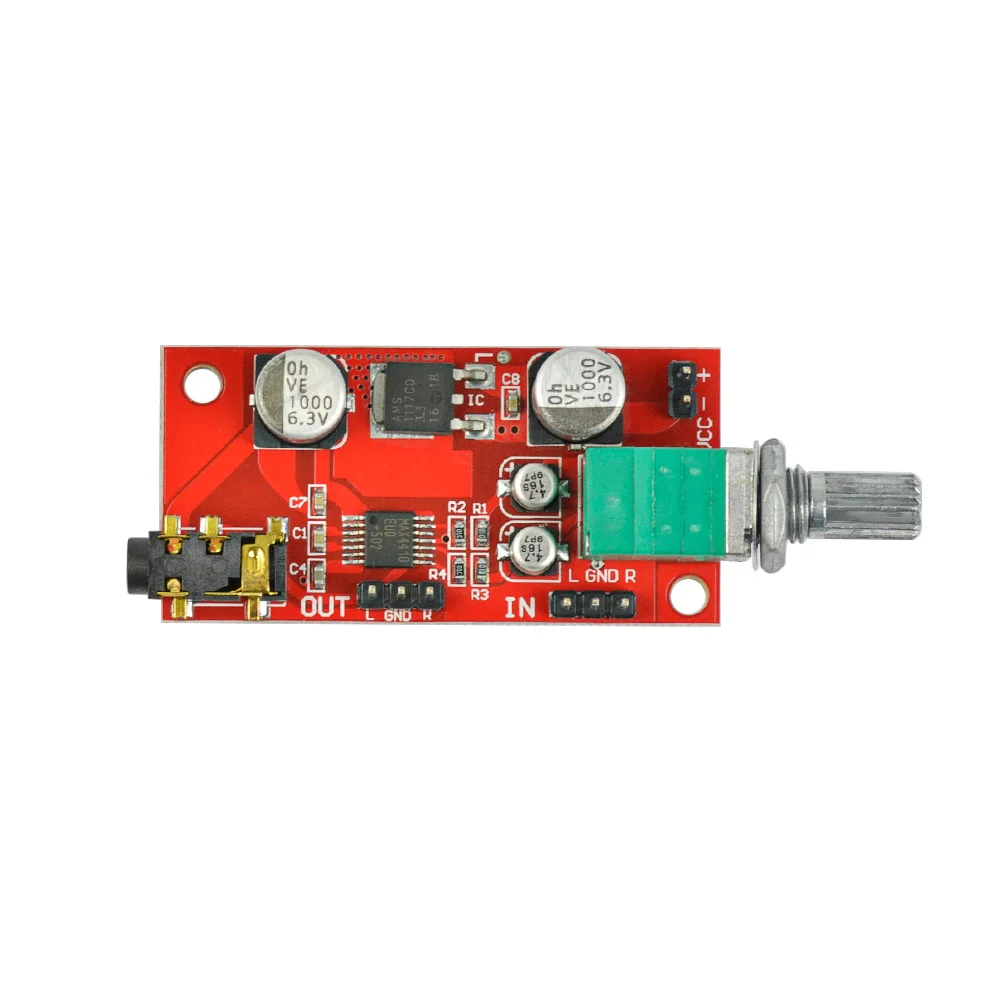 AIYIMA MAX4410 портативная плата микроусилителя для наушников мини гарнитура с