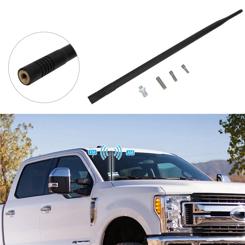 WISENGEAR 1" антенна AM FM радиоантенна авто усилитель сигнала для Ford F-250 F250 супер Duty 1999- Автомобильная крыша мачта антенны/