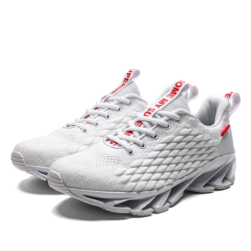 Off White Shoes Brand Same Style High Top Sneakers Men Shoes Blade Warrior Flying Woven Breathable Fish Scales In Outdoor Casual Off White Shoes Brand Same Style High Top Sneakers Men Shoes Blade Warrior Flying Woven Breathable Fish Scales In Outdoor Casual