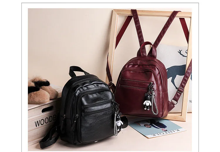 Small À Noir Sac Dos Aliexpress Pu Sacs Acheter En Cuir Women Ygbyv76f