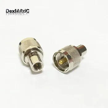 

1PC UHF Male PL259 switch FME Male Plug RF Coax Adapter convertor Straight Nickelplated NEW wholesale