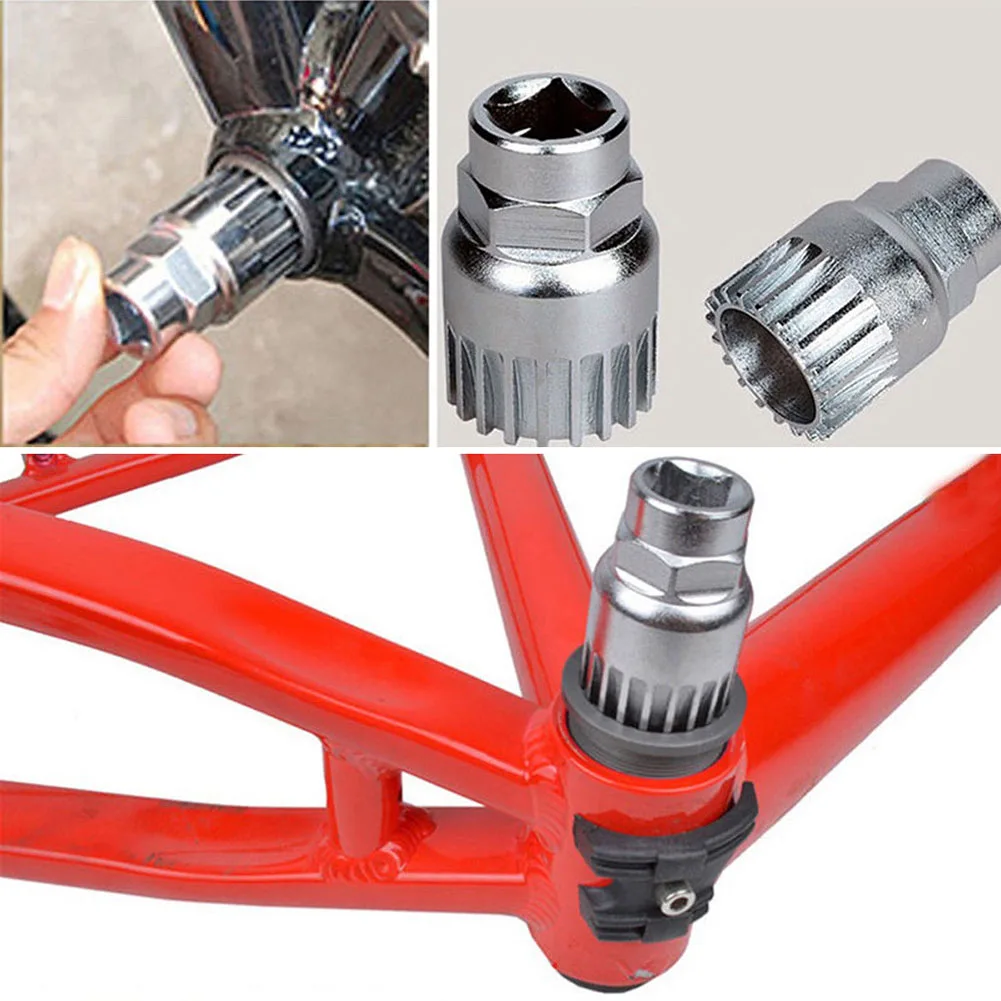 

4Pcs/Set Mountain Bike Chain Bicycle Crank Axle Extractor Removal Repairing Tool Kit SKD88