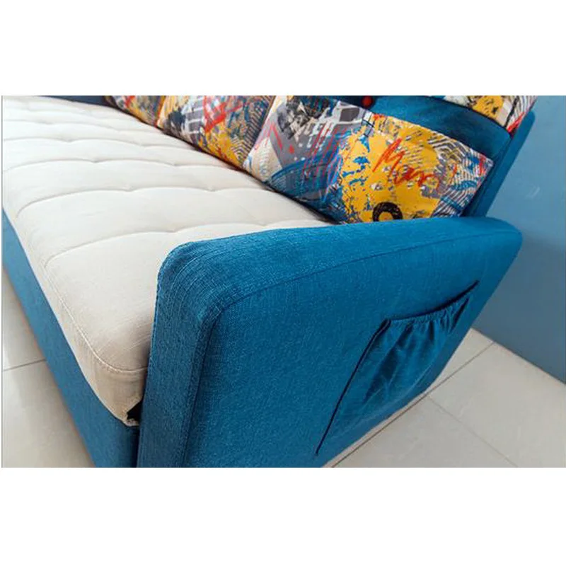  260323/200m*175cm/Thicker stent/Foldable sofa bed/Lazy living room leather art sofa furniture/Home 