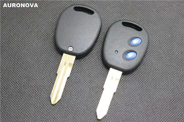 AURONOVA новая Замена оригинальной оболочки ключа для Chevrolet Lechi Spark 2 кнопки дистанционного ключа автомобиля чехол