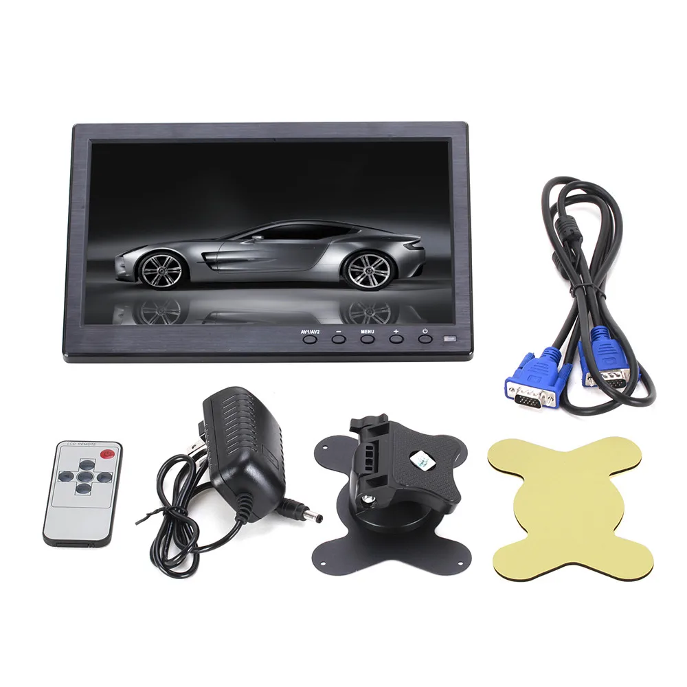 imágenes para 10.1 "1024*600 Píxeles HDMI USB VGA AV Monitor Del Coche con la Pantalla de Salida Diseño Delgado Recubrimiento UV para Monitoreo ETC PC imágenes para 10.1 "1024*600 Píxeles HDMI USB VGA AV Monitor Del Coche con la Pantalla de Salida Diseño Delgado Recubrimiento UV para Monitoreo ETC PC