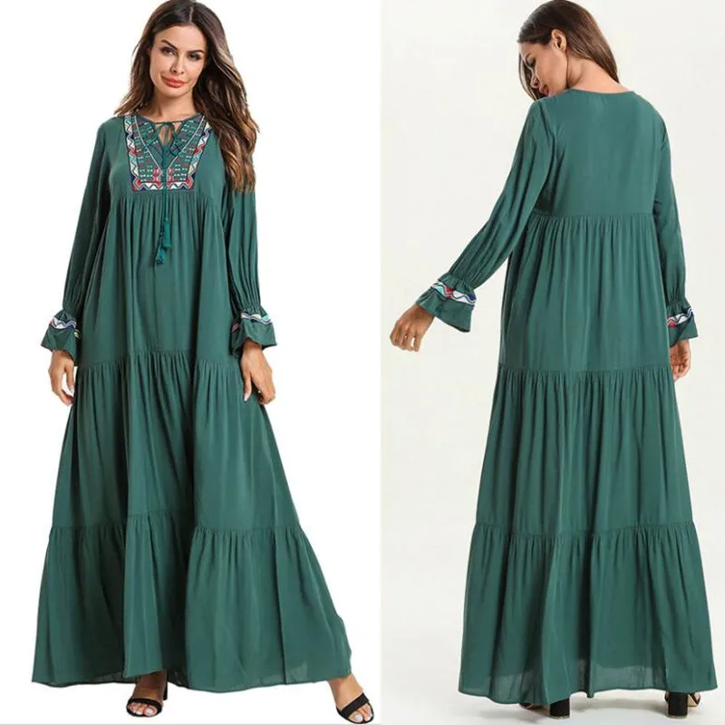 

Abaya Dubai Turkey Hijab Muslim Dress Kaftan Ramadan Caftan Marocain Abayas For Women Jilbab Elbise Turkish Islamic Clothing
