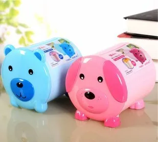

Creative cute cartoon animal shaped towel tube pumping plastic tissue box pumping paper tube reel spool