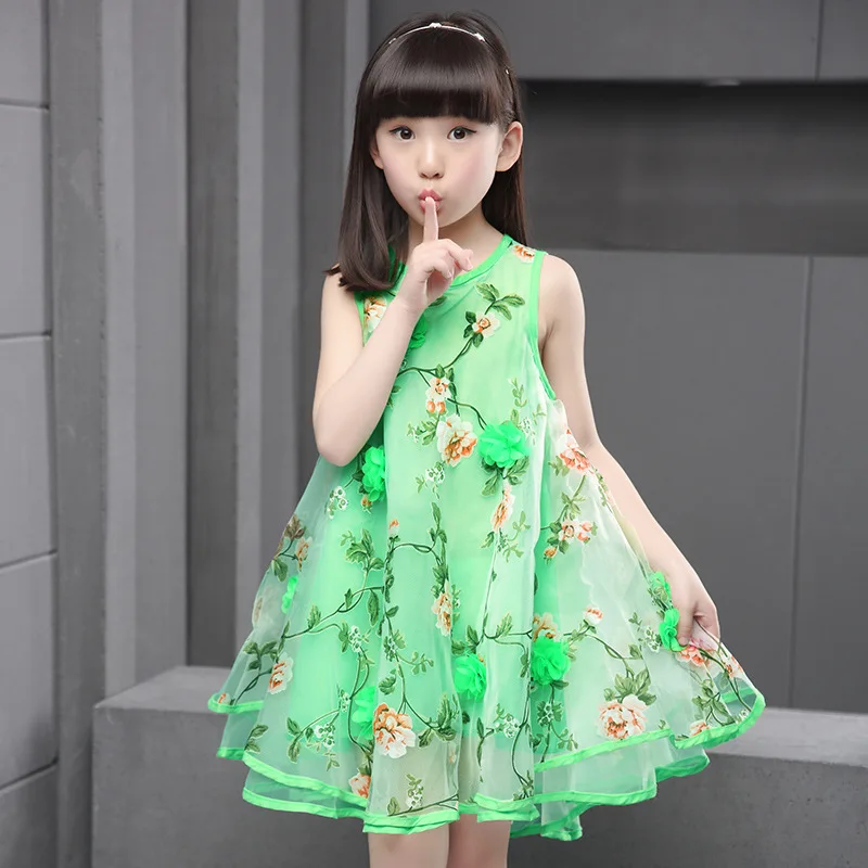 Sleeveless Dresses for Girls