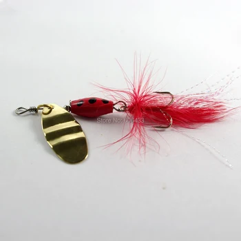 

10PCS Fishing Spoon Lure lures Hook Spinner baits 5g 7g 12g Free shipping